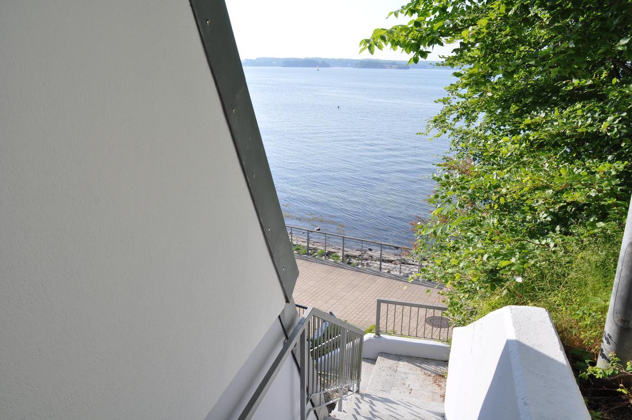 Ferienwohnung Strandkieker Glücksburg Exterior foto
